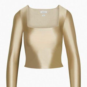 Babaton Satinette Squareneck Longsleeve